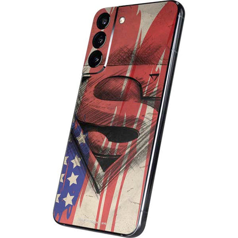 DC Comics Superman Crest Galaxy S22 Plus Skin